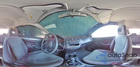 2002 Honda Civic Dx из США, поврежденный, VIN 1HGEM21222L066980